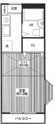 コーポ順の物件間取画像